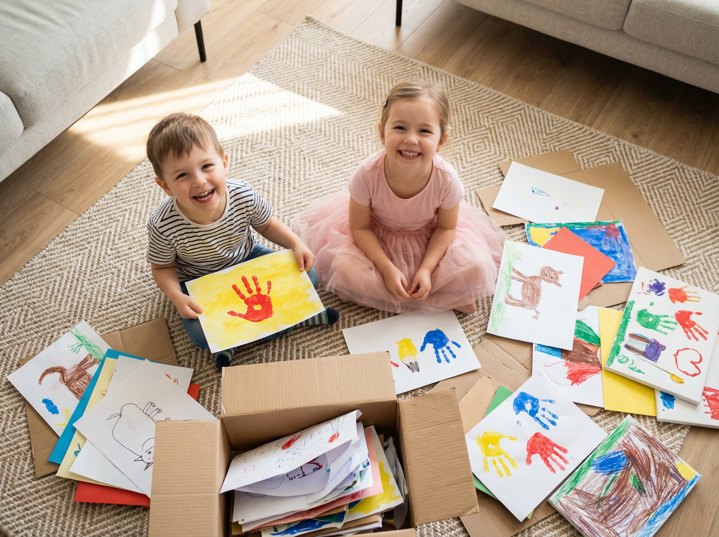Kinderkunst sammeln